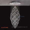 Cristal moderno da gota da chuva do candelabro para a economia de energia / diodo emissor de luz LT-92007